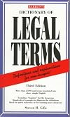 Dictionary of Legal terms