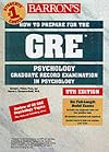 Barron's GRE: How to Prepare for the GRE in Psychology