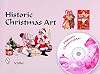 Historic Christmas Art: Santa, Angels, Poinsettia, Holly, Nativity, Children, and More