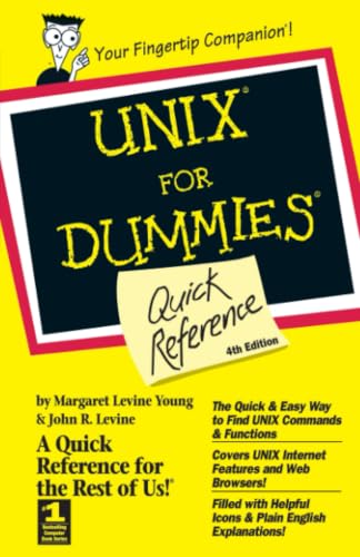 UNIX For Dummies Quick Reference book cover