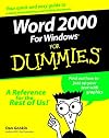 Word 2000 for Windows for Dummies