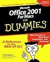Microsoft Office 2001 for Macs for Dummies