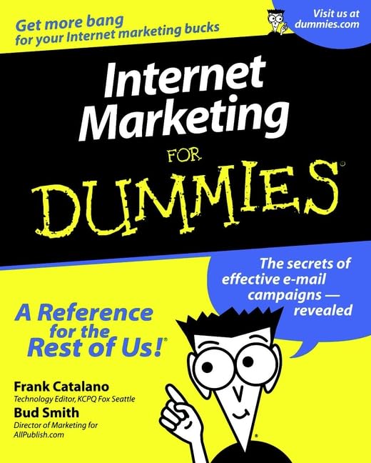 Internet Marketing for Dummies. book cover