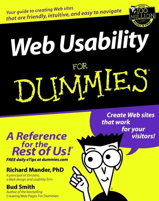 Web Usability For Dummies book cover
