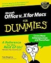 Microsoft Office v.X for Macs for Dummies