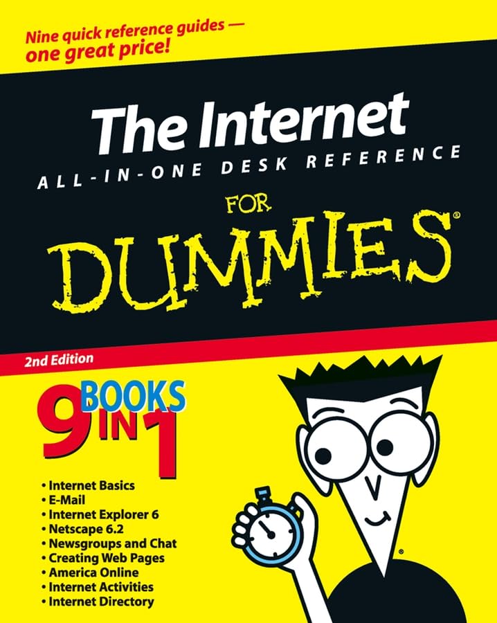 The Internet All in One Desk Reference for Dummies book cover