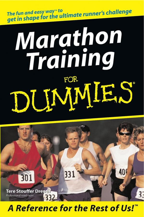 Marathon Training for Dummies book cover