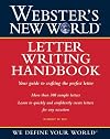 Webster's New World Letter Writing Handbook