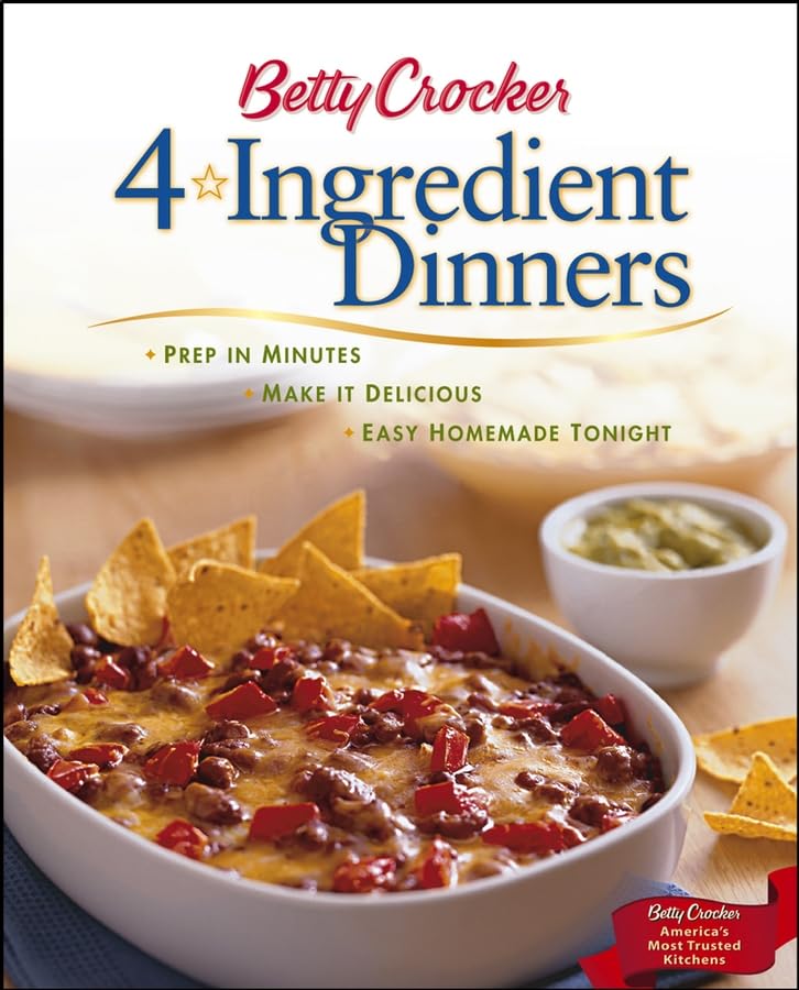 Betty Crocker 4-Ingredient Dinners book cover