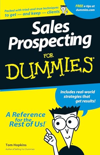 Sales Prospecting For Dummies book cover