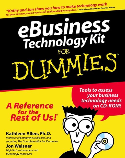 Ebusiness Technology Kit for Dummies book cover