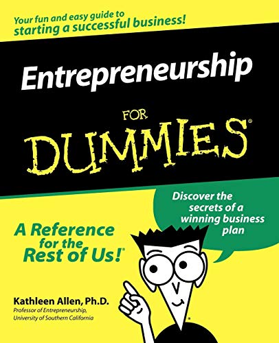 Entrepreneurship for Dummies book cover