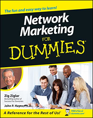 Network Marketing For Dummies (By: Zig Ziglar) cover