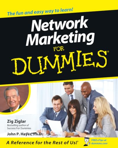 Network Marketing For Dummies book cover