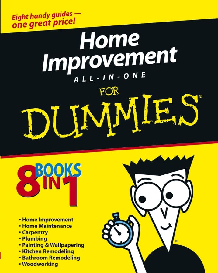 Home Improvement All-In-One for Dummies book cover