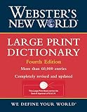 Websters New World Large Print Dictionary