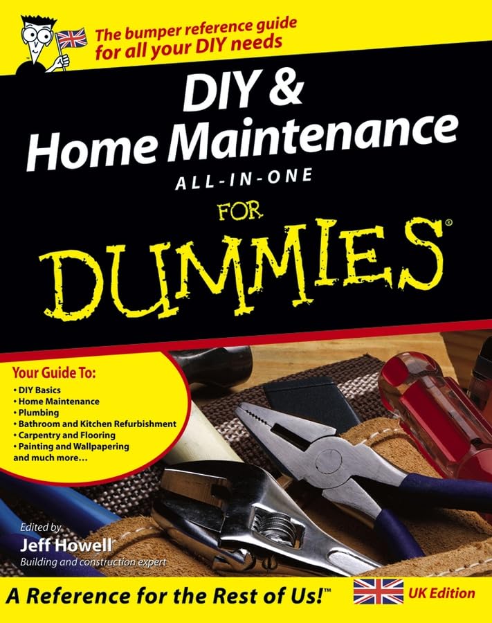 DIY and Home Maintenance All-in-one For Dummies book cover