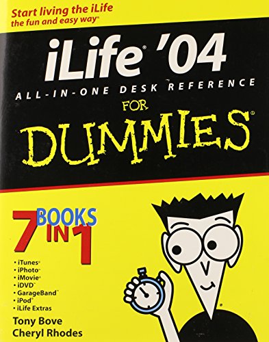 iLife '04 All-In-One Desk Reference for Dummies book cover