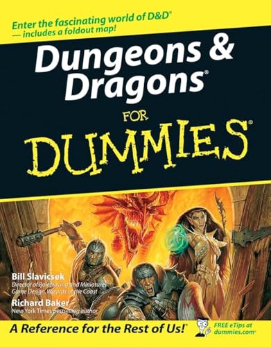 Dungeons & Dragons for Dummies book cover