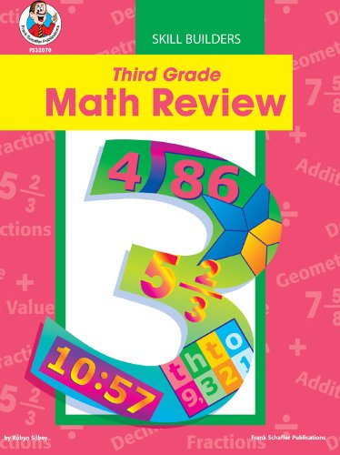 Cover of Third Grade Math Review (Math Review Skill Builders)