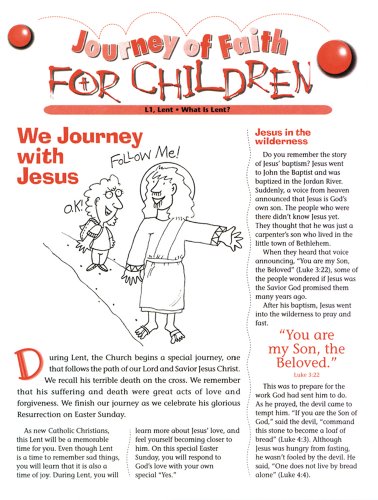 Cover of Lent (Journey of Faith for Children)