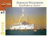 Norman Wilkinson Stratheden At Anchor 1000piece Jigsaw Puzzle Pomegranate Artpiece Puzzle