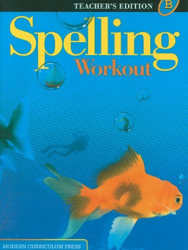 Cover of Spelling Workout Level B Teacher's Edition
