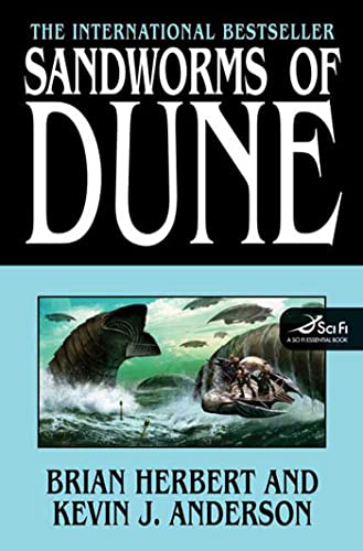 Sandworms of Dune book cover