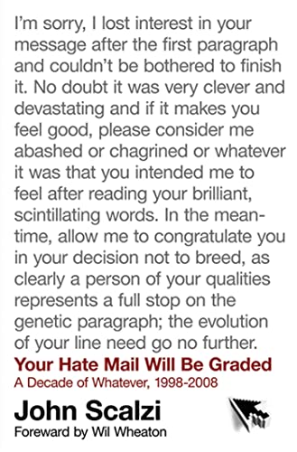 Your Hate Mail Will Be Graded cover