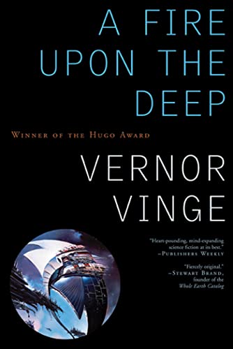 A Fire Upon The Deep book cover