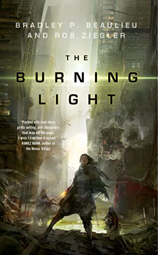 The Burning Light book cover