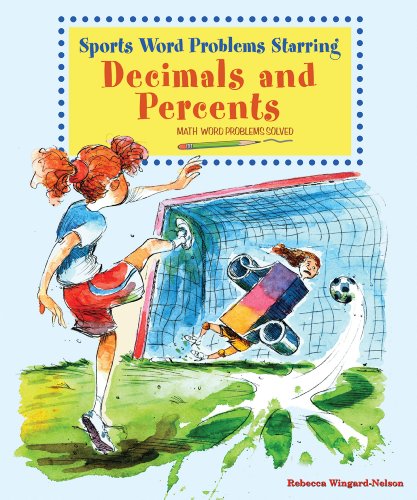 Cover of Sports word problems starring decimals and percents