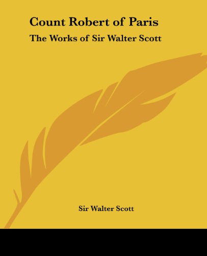 Count Robert of Paris book cover