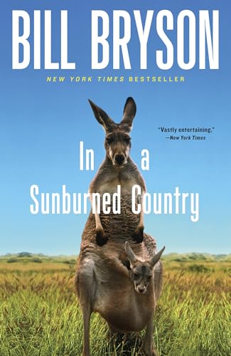 In a Sunburned Country by Bill Bryson audiobook cover