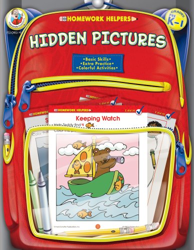 Cover of Homework Helper Hidden Pictures, Grades PreK to 1 (Homework Helpers)