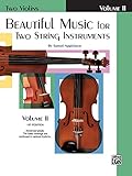 Beautiful Music For Two String Instruments Bk 2 2 Violins Two Violins