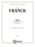 Trio In Fsharp Minor Op 1 No 1 For Violin Cello And Piano Kalmus Edition