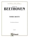 Three duets : for Clarinet and Bassoon