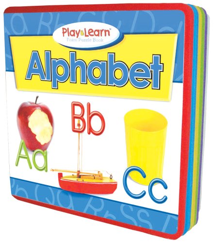 Cover of Alphabet Play & Learn Foam Puzzle Book (Play & Learn Foam Puzzle Books)