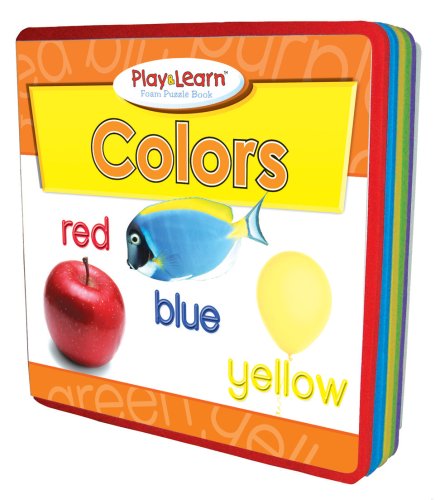 Cover of Colors Play & Learn Foam Puzzle Book
