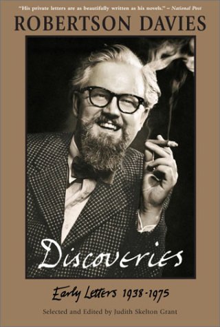Robertson Davies Discoveries: Early Letters 1938-1975 cover