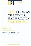The Thomas Chandler Haliburton Symposium (Reappraisals: Canadian Writers)