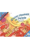 Cover of Spunky Monkeys on Parade (Mathstart)