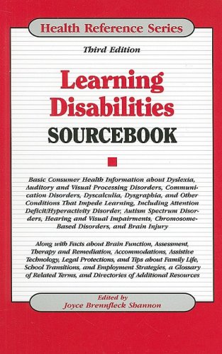 Cover of Learning disabilities sourcebook