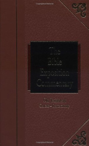 The Bible Exposition Commentary, Old Testament Genesis-Deuteronomy book cover