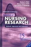 Essentials Of Nursing Research Study Guide Methods Appraisal And Utilization