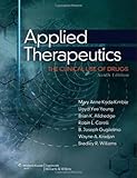 Applied Therapeutics The Clinical Use Of Drugs Point Lippincott Williams Wilkins