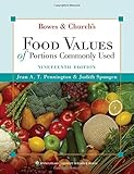 Bowes Churchs Food Values Of Portions Commonly Used
