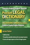 Spanish-English/English-Spanish Pocket Legal Dictionary