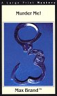 Murder Me! book cover